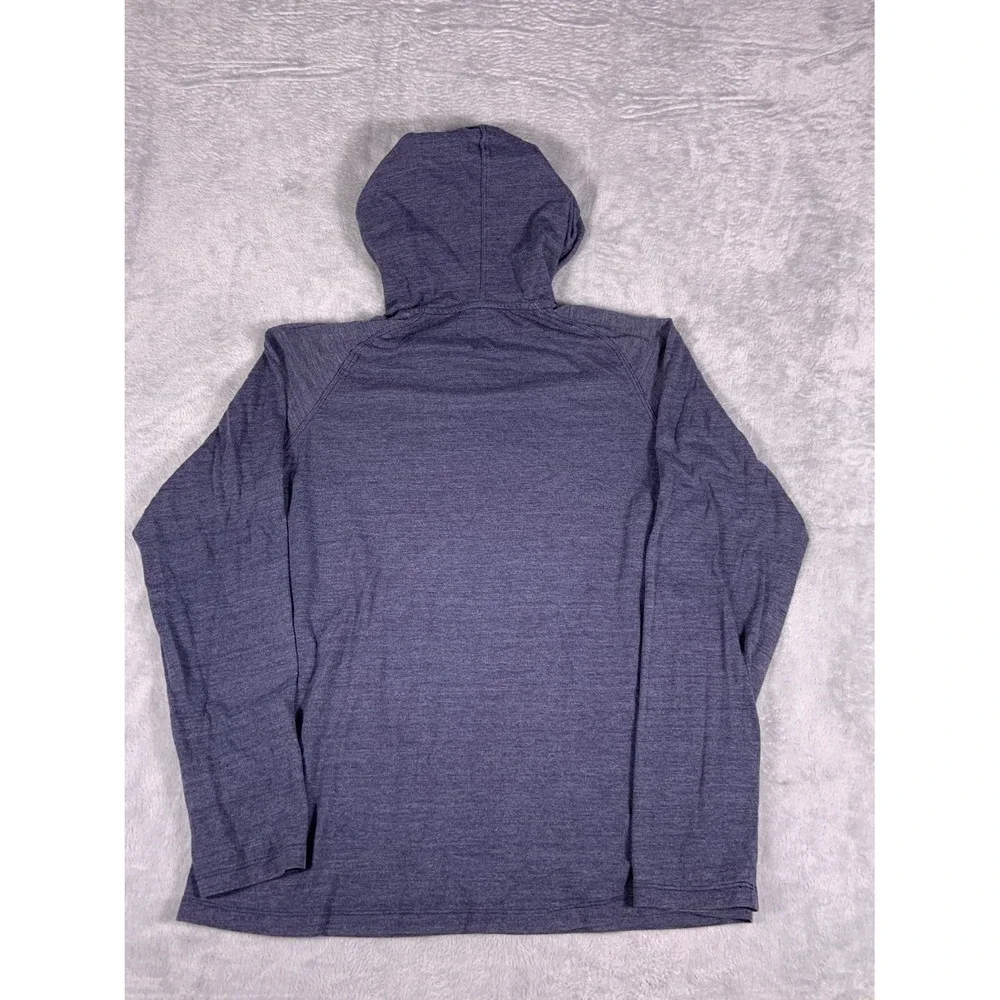 The North Face Hoodie Mens M Blue Long Sleeve Classic Fit